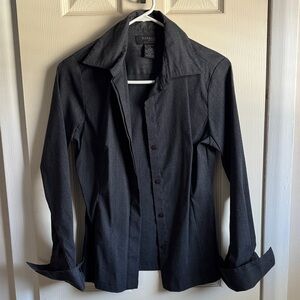 Express Dark Charcoal Tailored Women's Blazer